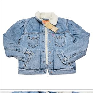 Levi’s Original Sherpa Denim Trucker Jacket